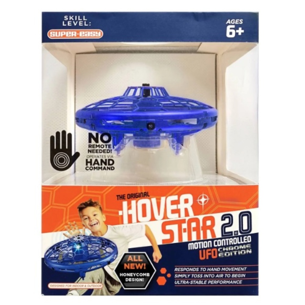 Hover Star 2.0 Motion Controlled UFO in Blue